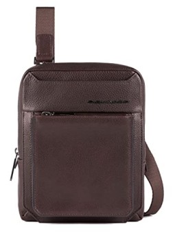 Borsa a Tracolla Piquadro Tallin Marrone Uomo