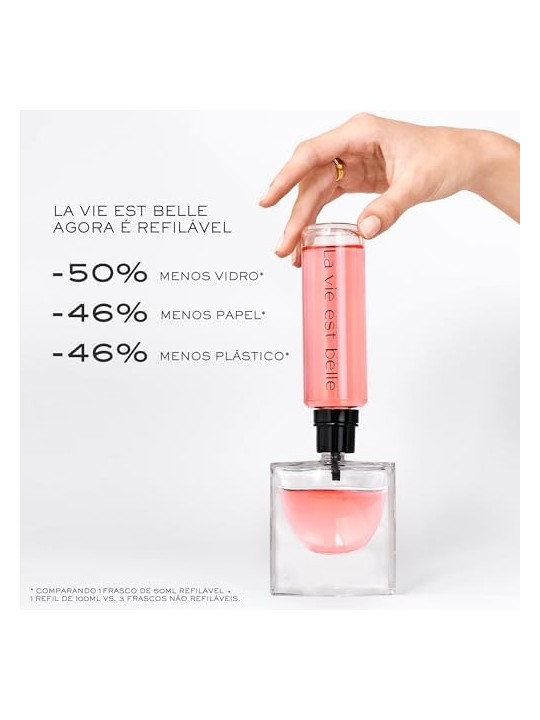 Lancome La Vie Est Belle eau de parfum Spray donna 75ml Refillable Lancome www.essenzetotalstyle.com 