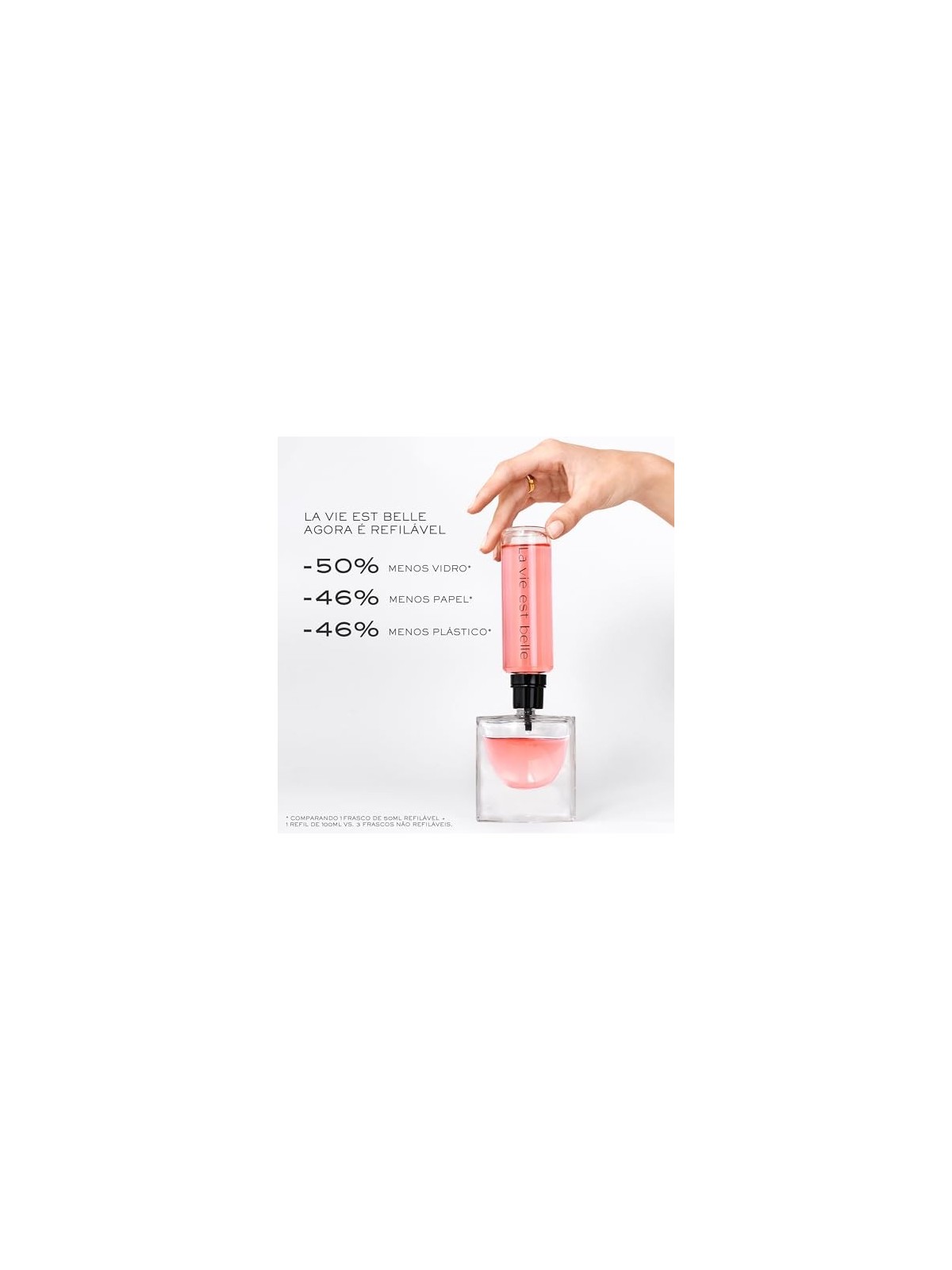 Lancome La Vie Est Belle eau de parfum Spray donna 75ml Refillable Lancome www.essenzetotalstyle.com 