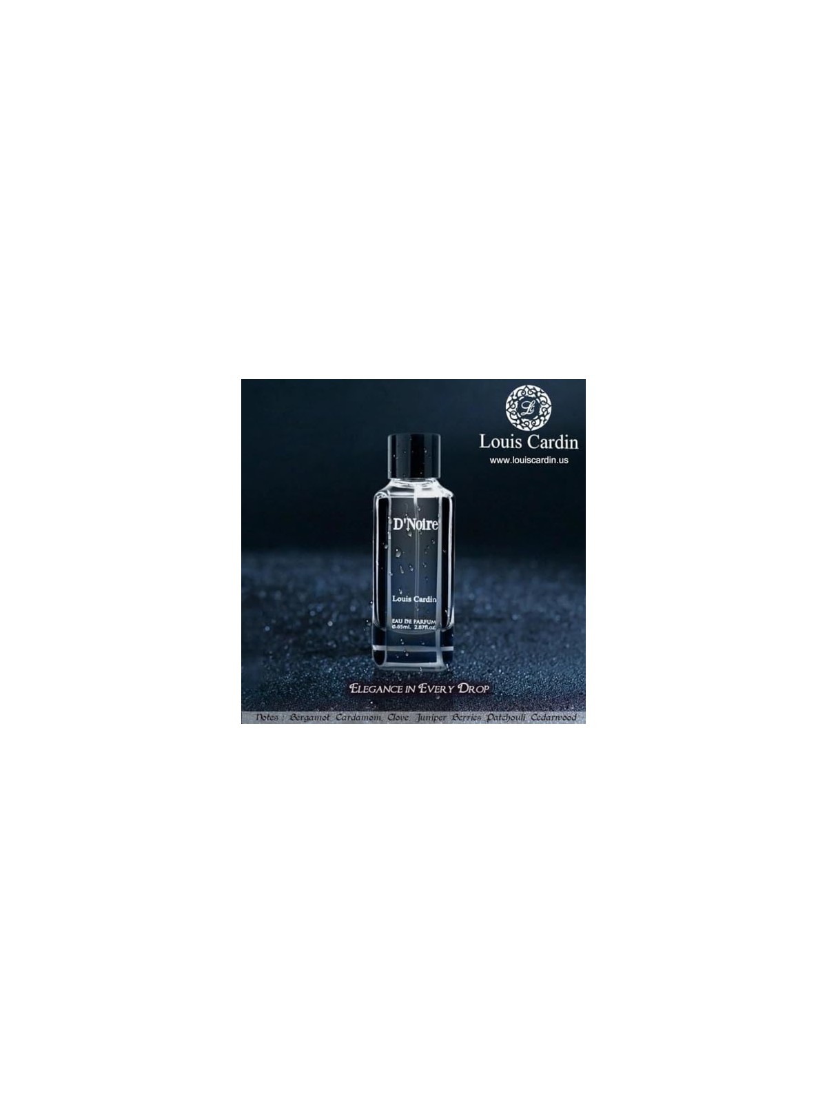 Profumo LOUIS CARDIN DNoire Eau de parfum spray 85ml