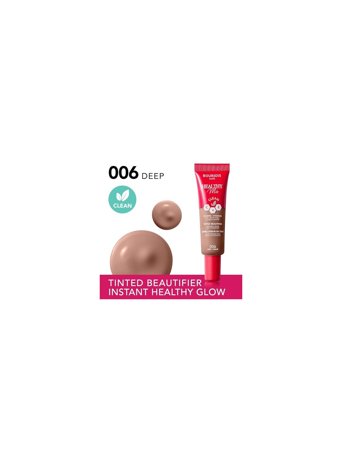 Bourjois Crema abbellitrice colorata Healthy Mix donna 006 Deep