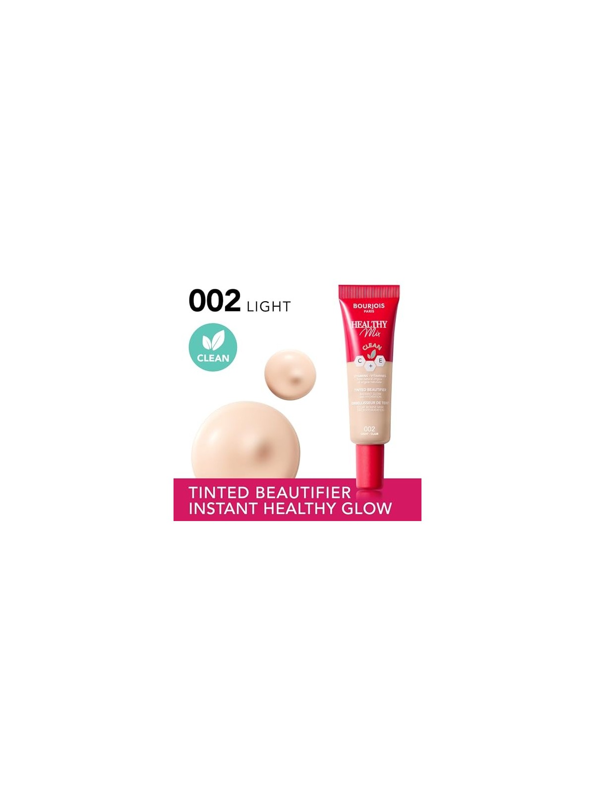 Fondotinta Bourjois Healthy Mix 002 Light