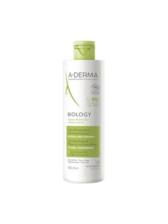 A-Derma Biology Hydra Cleansing Make-up Remover Lotion 400ml