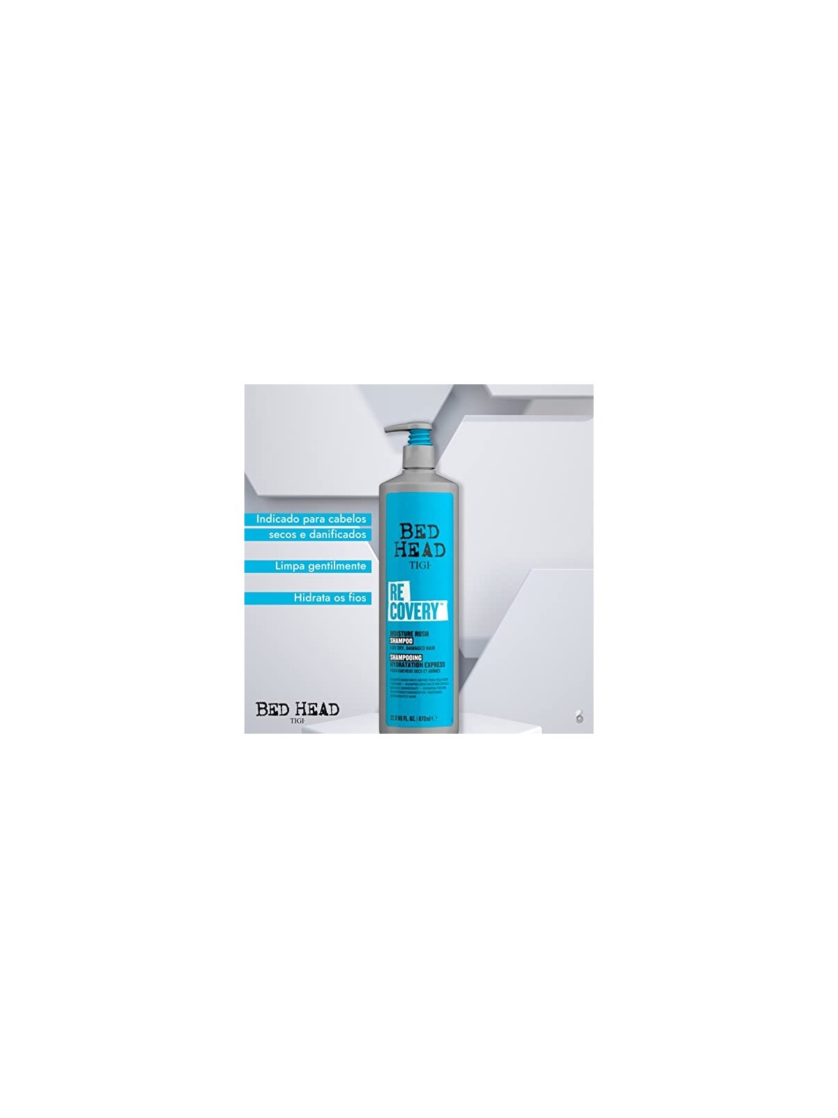 Tigi BED HEAD RECOVERY Moisture Rush Shampoo 970ml