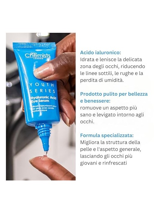 Siero occhi ACIDO IALURONICO 15ml donna