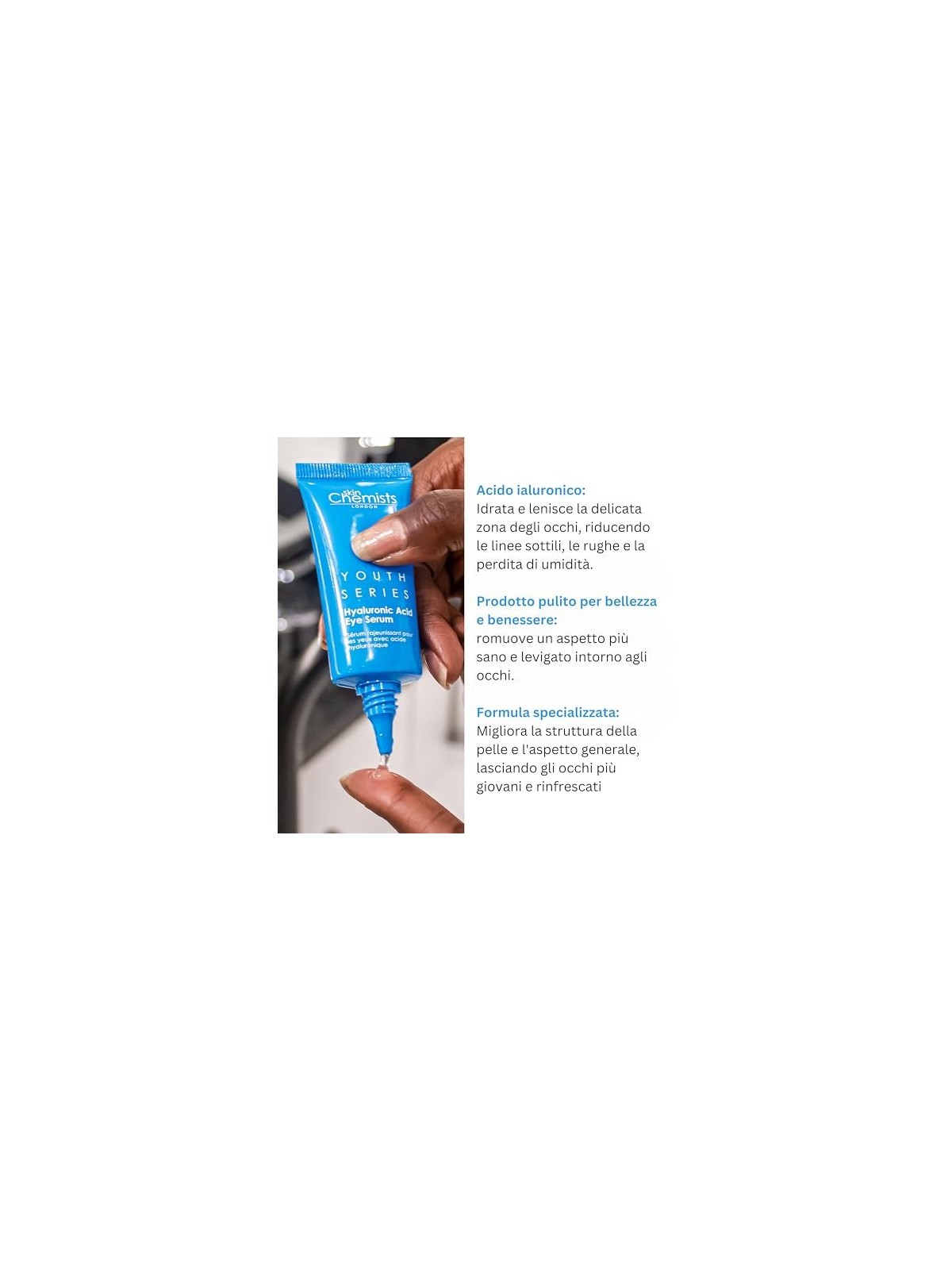Siero occhi ACIDO IALURONICO 15ml donna