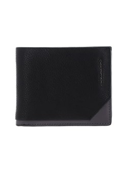 Piquadro Tallin Portafoglio in Pelle 42023100 Nero Uomo