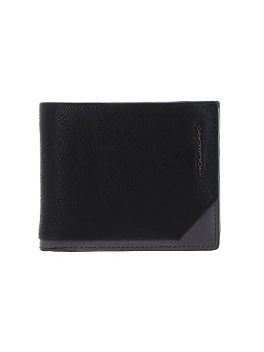 Piquadro Tallin Portafoglio in Pelle 42023100 Nero Uomo