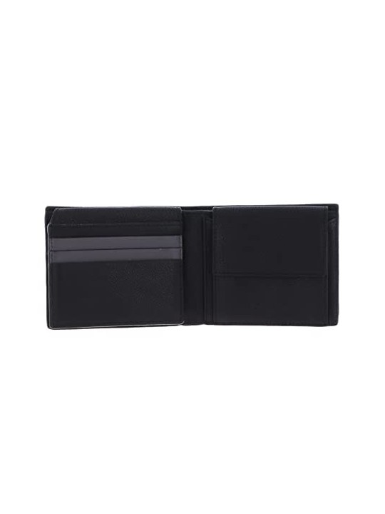 Piquadro Tallin Portafoglio in Pelle 42023100 Nero Uomo