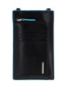 Piquadro Blue Square Borsa Tracolla Nera Uomo 115 x 19 x 2 cm