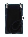 Borsa Tracolla Piquadro Blu 11.5 x 19 x 2 cm donna
