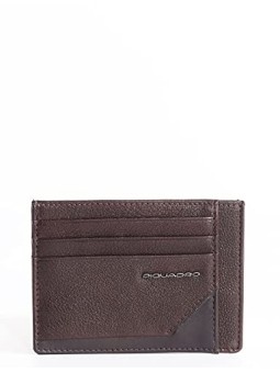 Piquadro Tallin Portafoglio in Pelle per Tasca PP2762W108R Marrone uomo