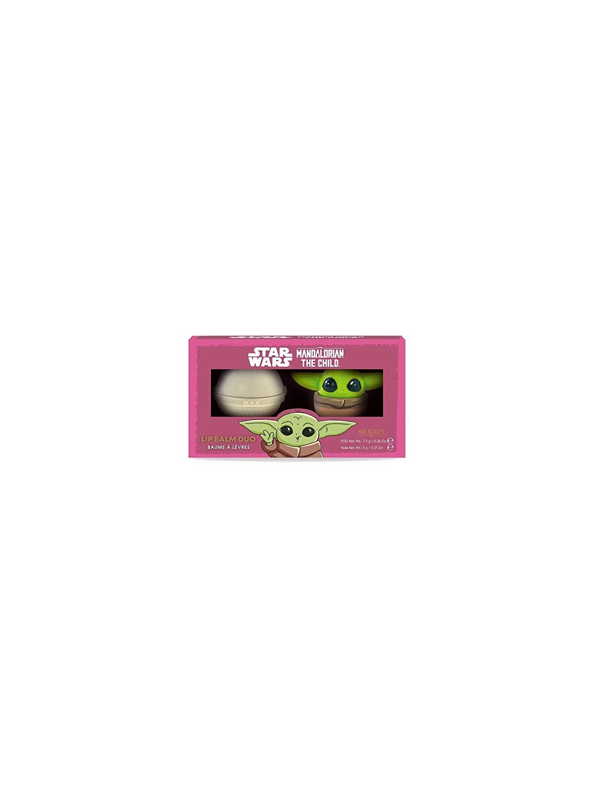Mad Beauty Mandalorian Duo Balsamo per le Labbra 123 gr unisex
