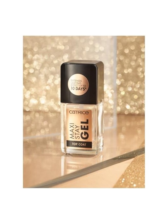 Catrice Maxi Stay Gel Top Coat Smalto trasparente con effetto riempitivo 105 ml donna
