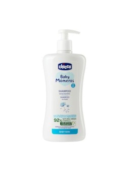 Shampoo Chicco Baby Moments con Calendula e Glicerina 500ml
