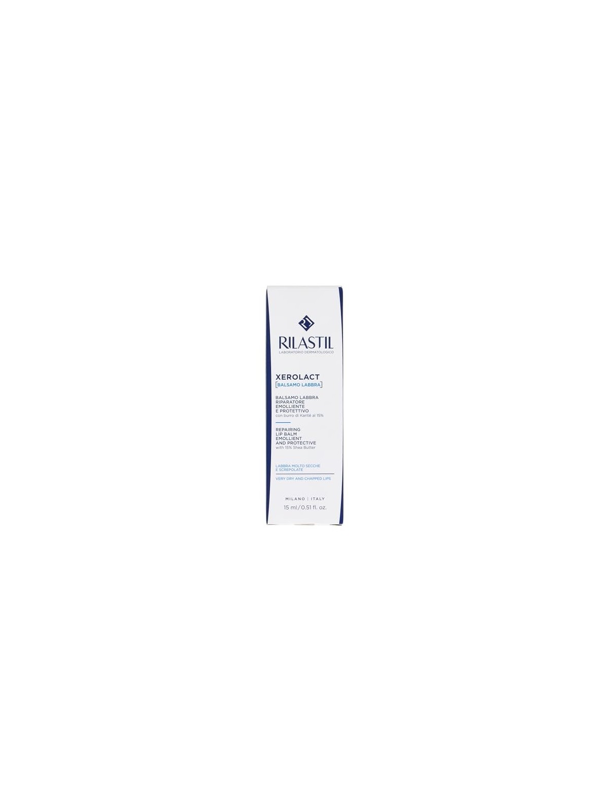 Rilastil XEROLACT repairing lip balm 10ml unisex