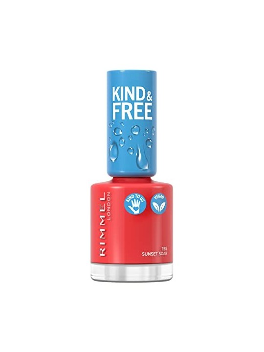 Rimmel Smalto gentile e gratuito 8 ml donna 155 Orange