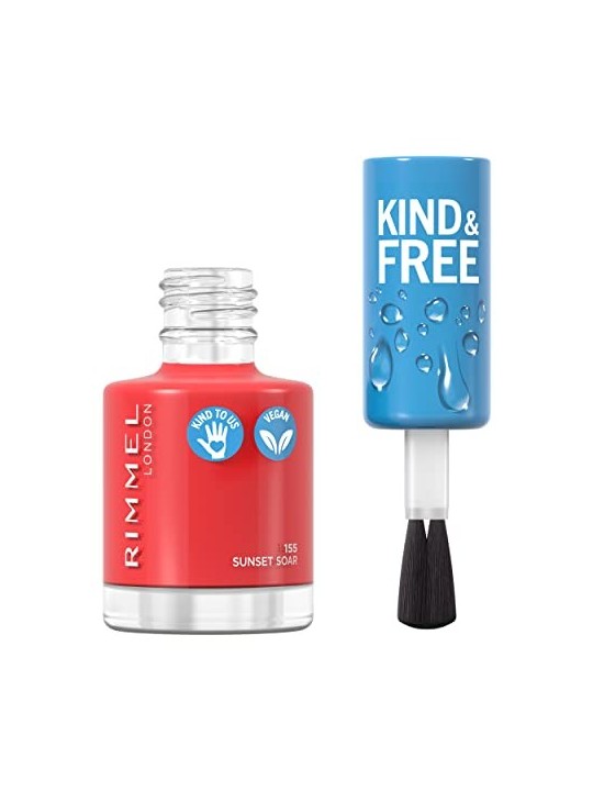 Rimmel Smalto gentile e gratuito 8 ml donna 155 Orange