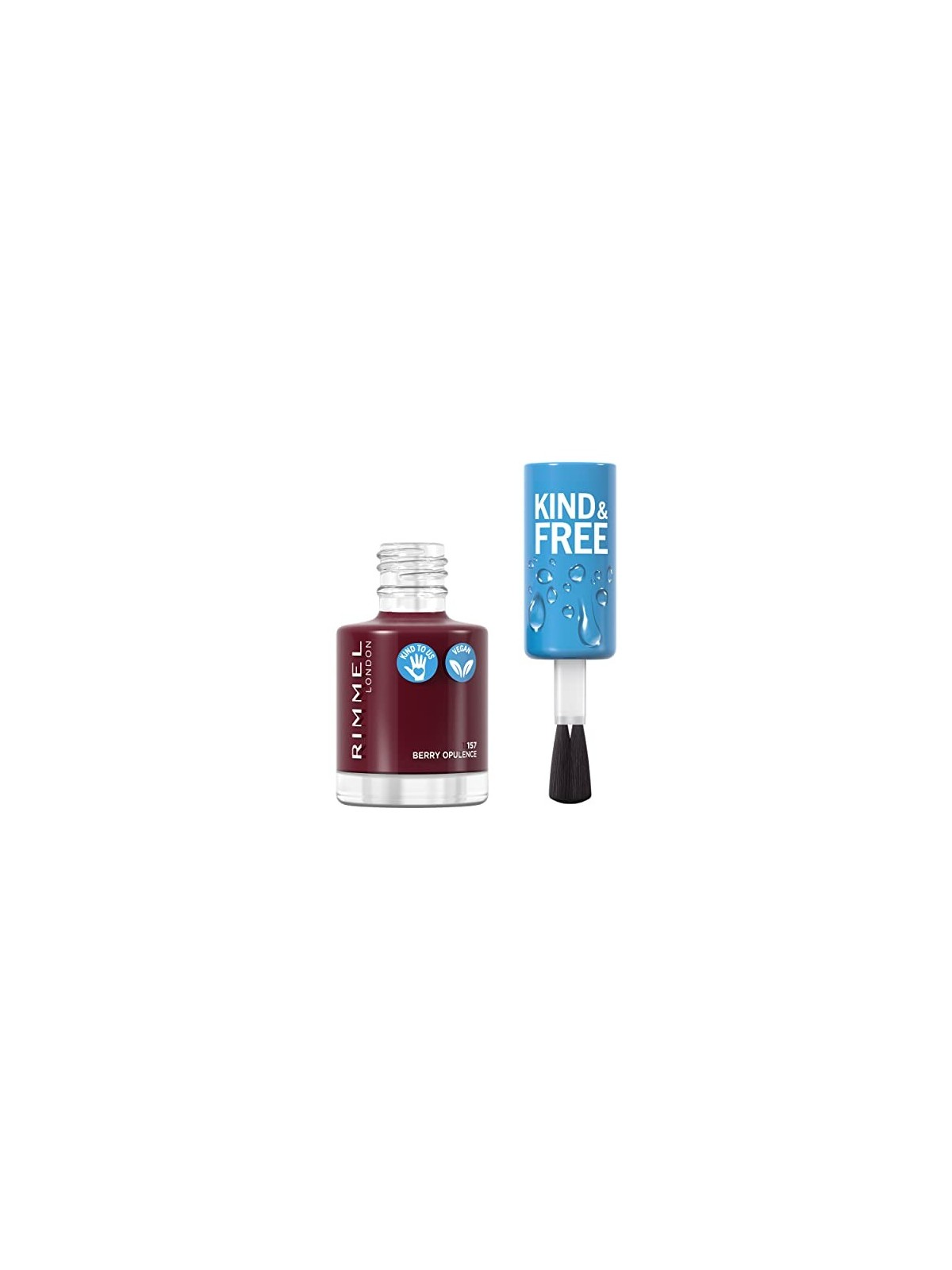 Rimmel Smalto gentile e gratuito 8 ml donna 157 Berry