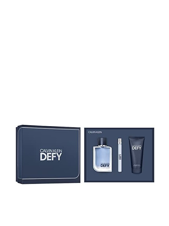 Calvin Klein DEFY Set 3 Unit Uomo