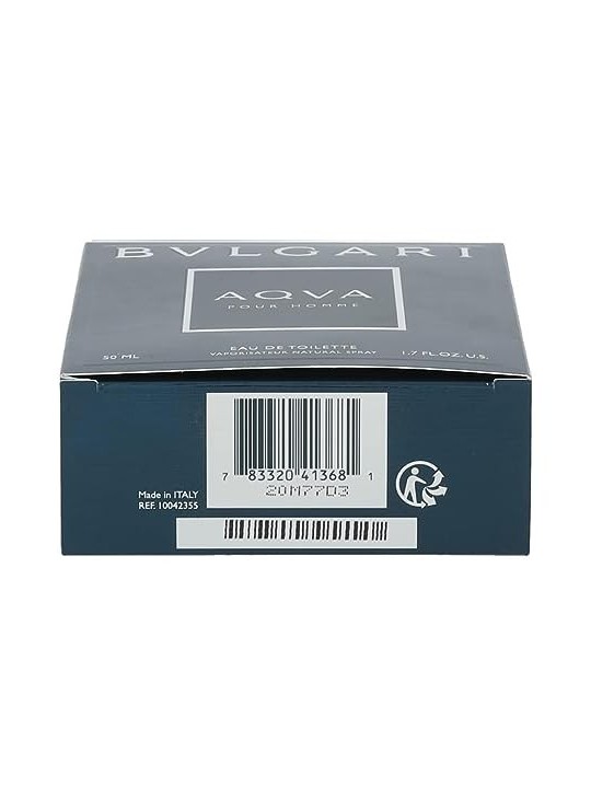 Bvlgari Aqva Pour Homme eau de toilette Spray uomo 50ml