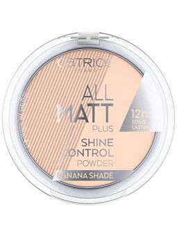 Catrice All Matt Plus Powder Polvere opacizzante 10 g donna 002 Banana Bright