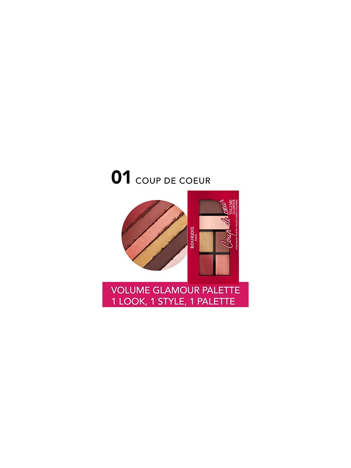 Bourjois Ombretto Volume Glamour 01 Intense Look