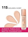 Bourjois Always Fabulous 24H Foundation SPF20 30ml Golden Ivory
