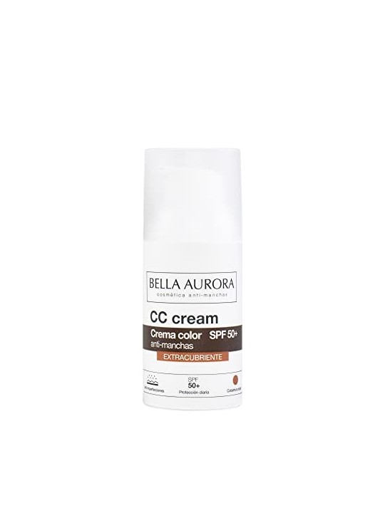 Bella Aurora CC CREAM antimacchie copertura extra SPF50 30ml donna