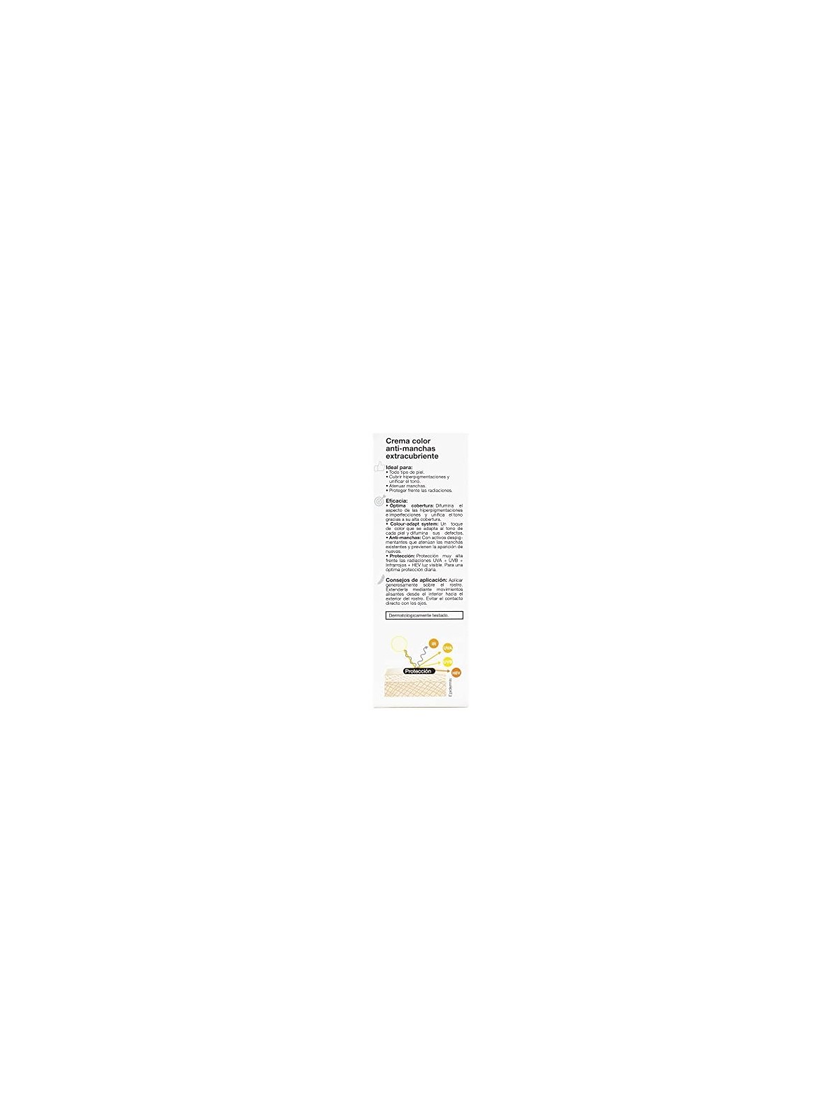 Bella Aurora CC CREAM antimacchie copertura extra SPF50 30ml donna