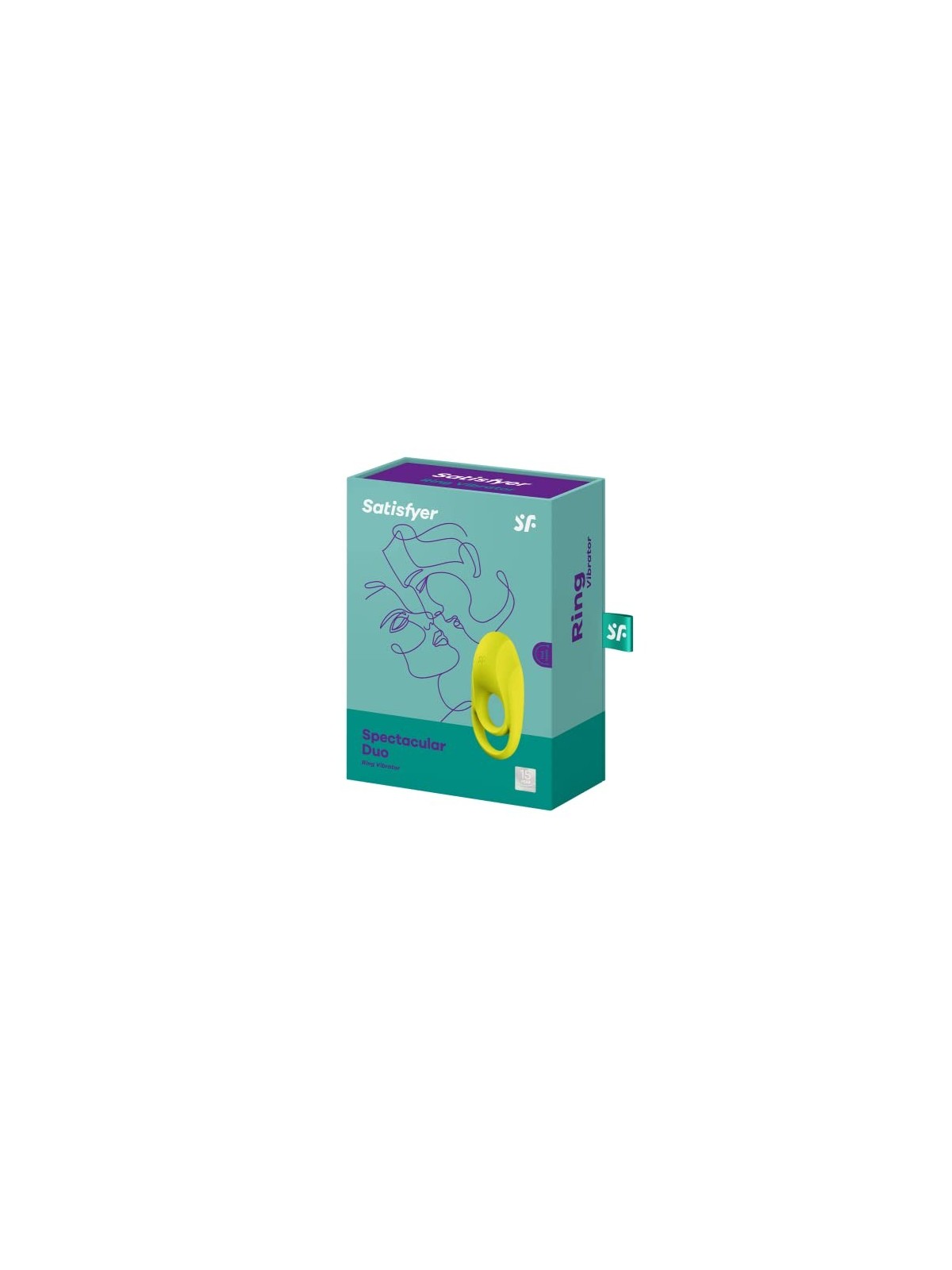 SATISFYER Spectacular Duo Anello Vibrante Giallo