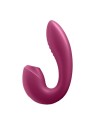 SATISFYER Sunray Stimolatore e Vibratore ad Aria di Lampone con App 1un Donna