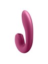 SATISFYER Sunray Stimolatore e Vibratore ad Aria di Lampone con App 1un Donna