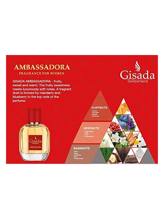 Gisada Ambassadora For Woman eau de parfum Spray 100ml