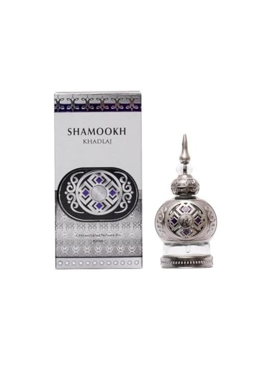 Khadlaj Shamookh Silver Olio Profumato Concentrato Unisex Senza Alcool 20ml