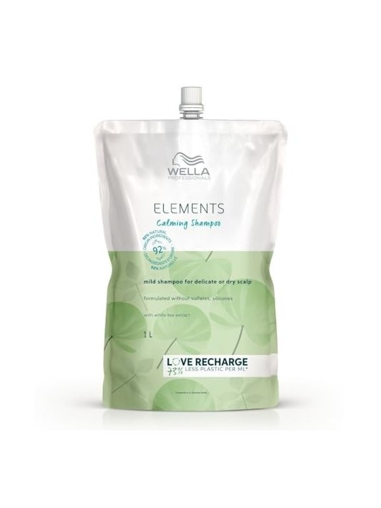 Wella Elements - Calming Shampoo Refill 1000ml