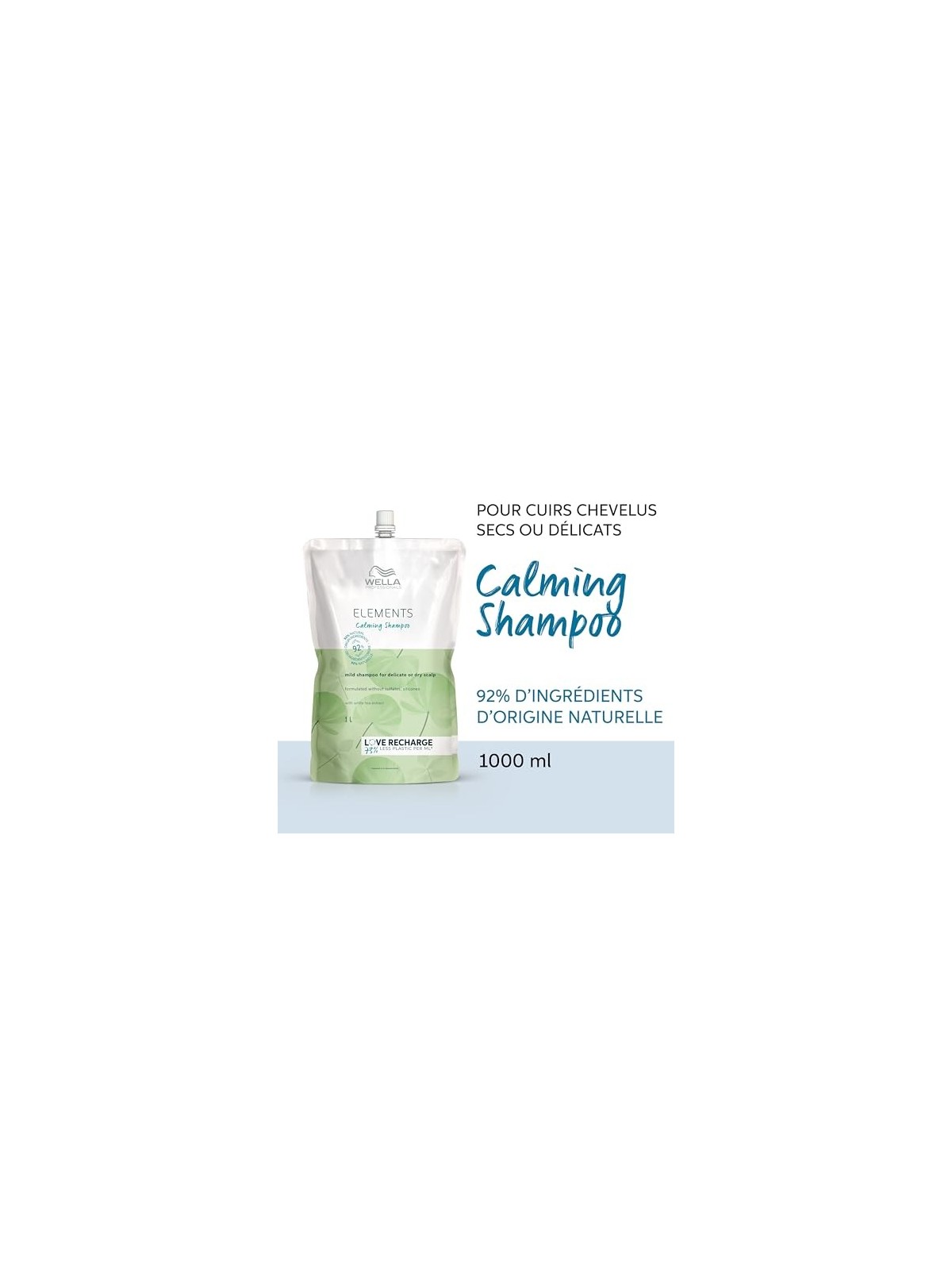 Wella Elements - Calming Shampoo Refill 1000ml