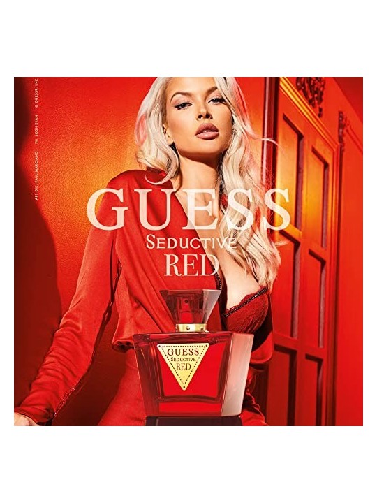 Guess Seducente eau de toilette rosso donna 75ml