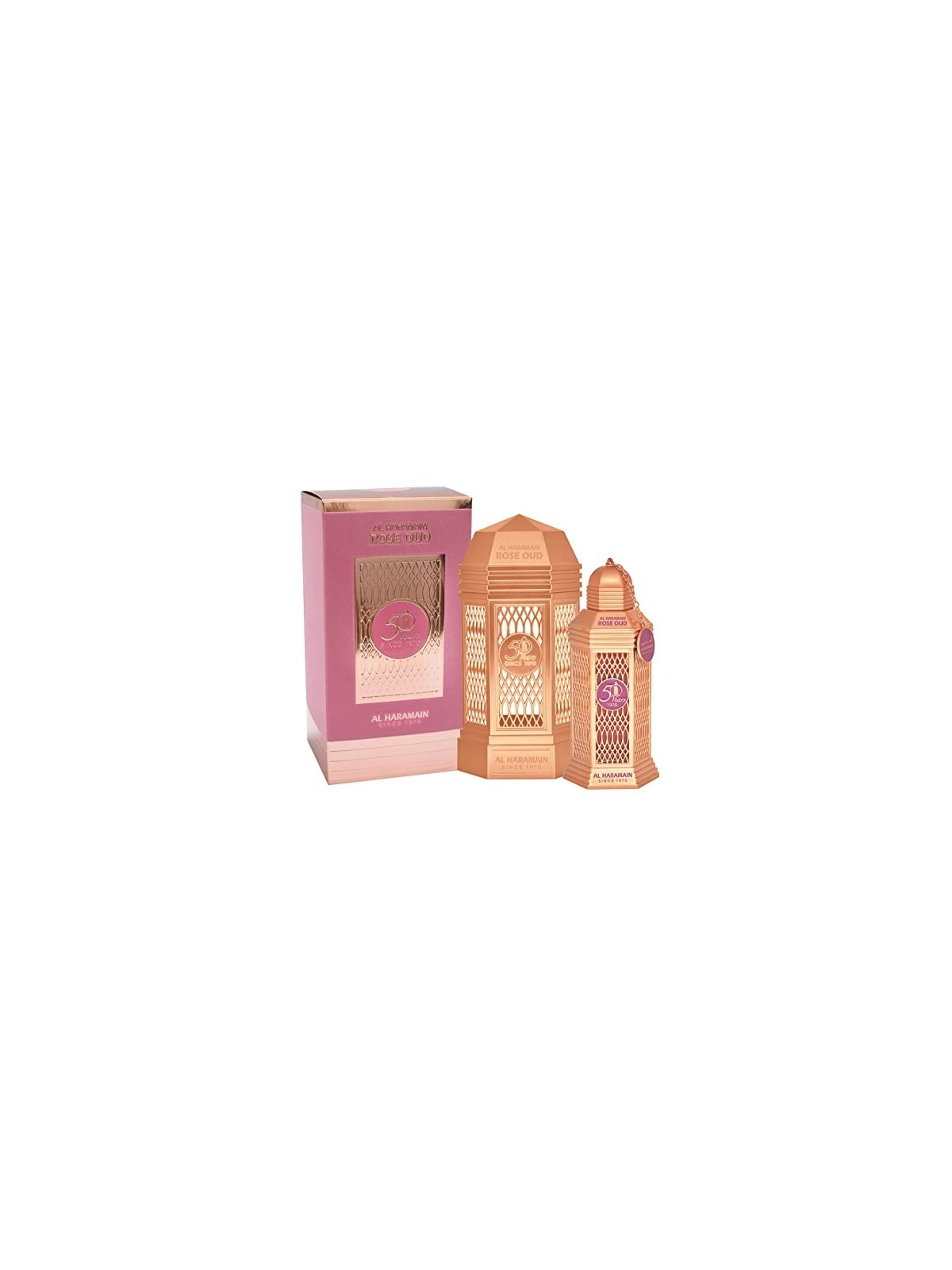 Al Haramain 50 Anni Rose Oud EDP Spray 100ml