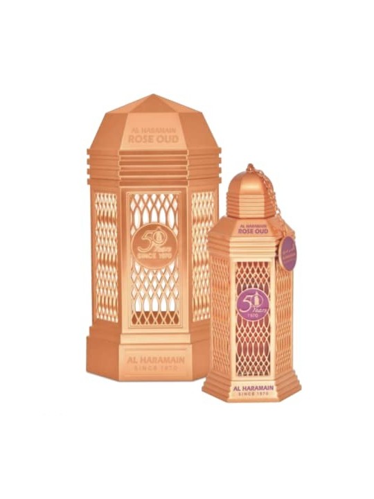 Al Haramain 50 Anni Rose Oud EDP Spray 100ml