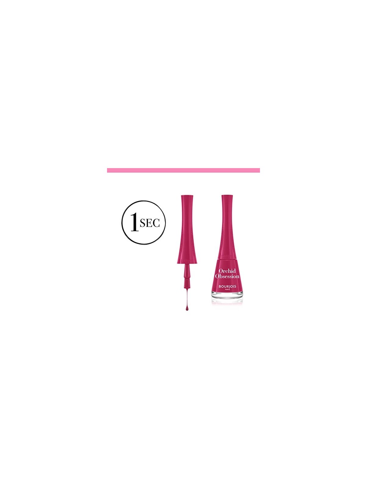 Smalto per unghie Bourjois 1 Second Gel 9ml n.51 Orchid Obsession