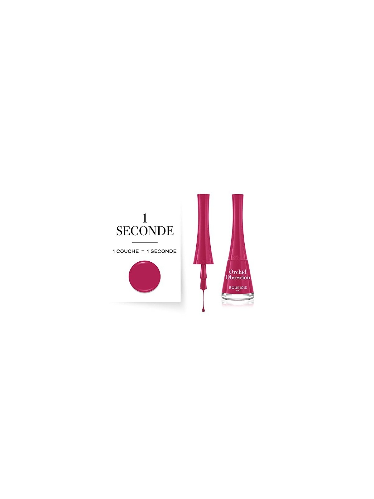 Smalto per unghie Bourjois 1 Second Gel 9ml n.51 Orchid Obsession