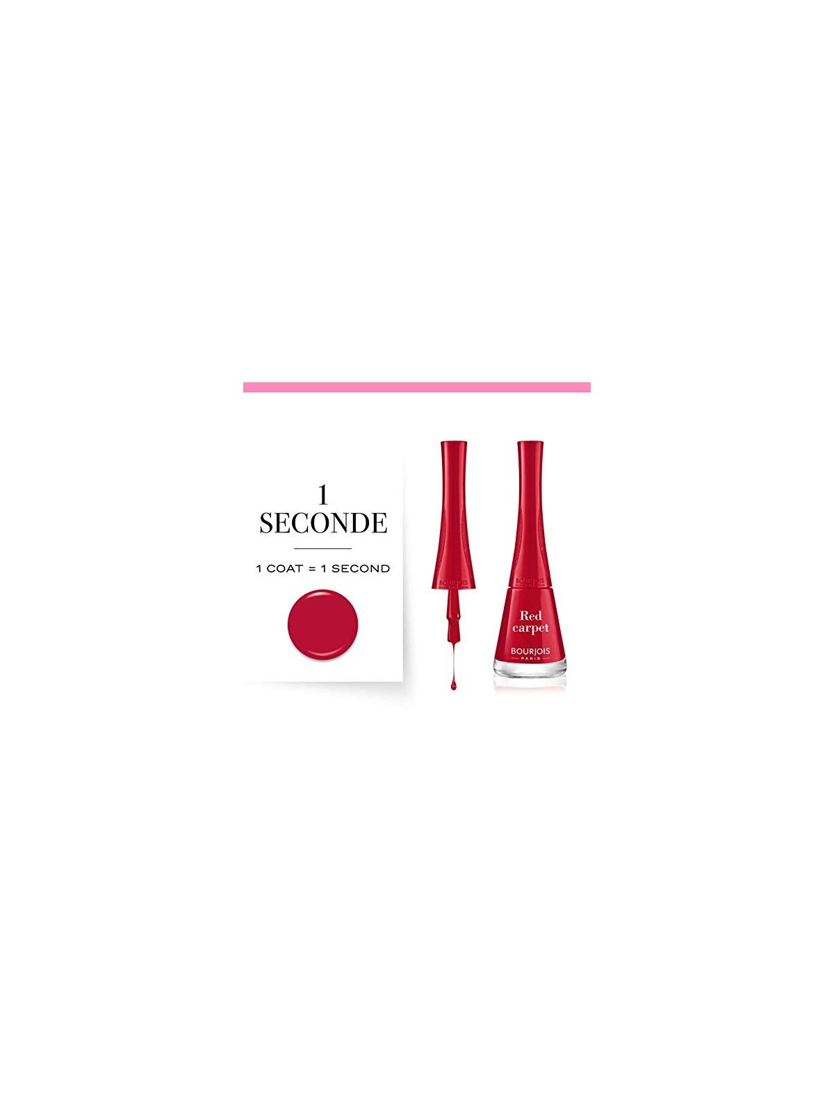 Smalto per unghie Bourjois 1 Second Gel 9ml n.50 Cotton Candy