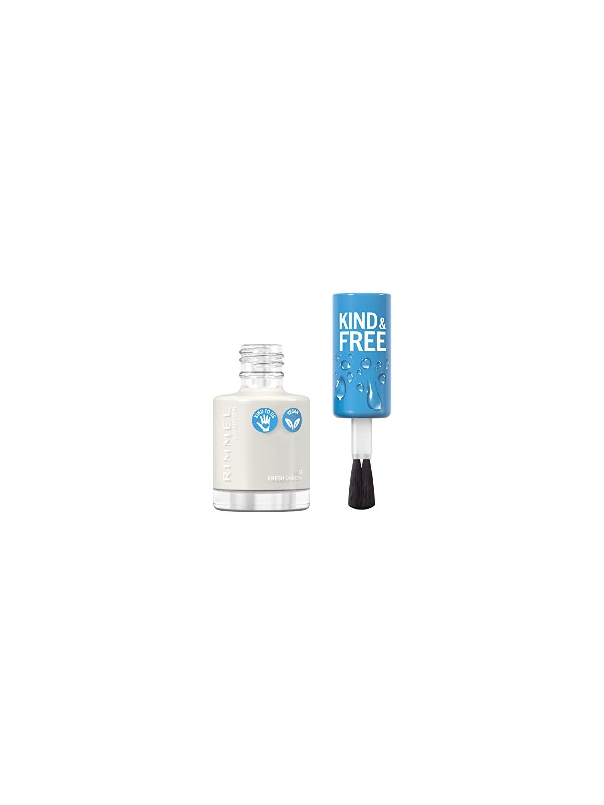 Rimmel Smalto gentile e gratuito 8 ml donna 151 Fresh Undone