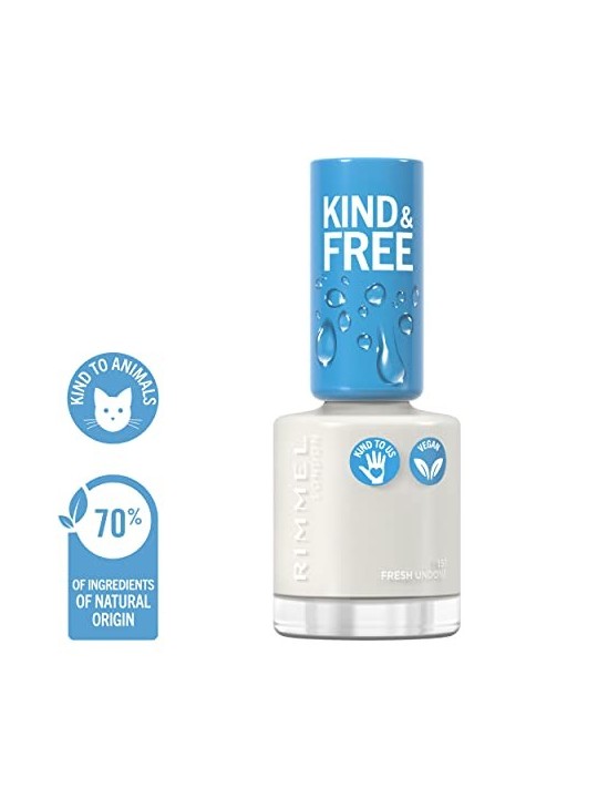 Rimmel Smalto gentile e gratuito 8 ml donna 151 Fresh Undone
