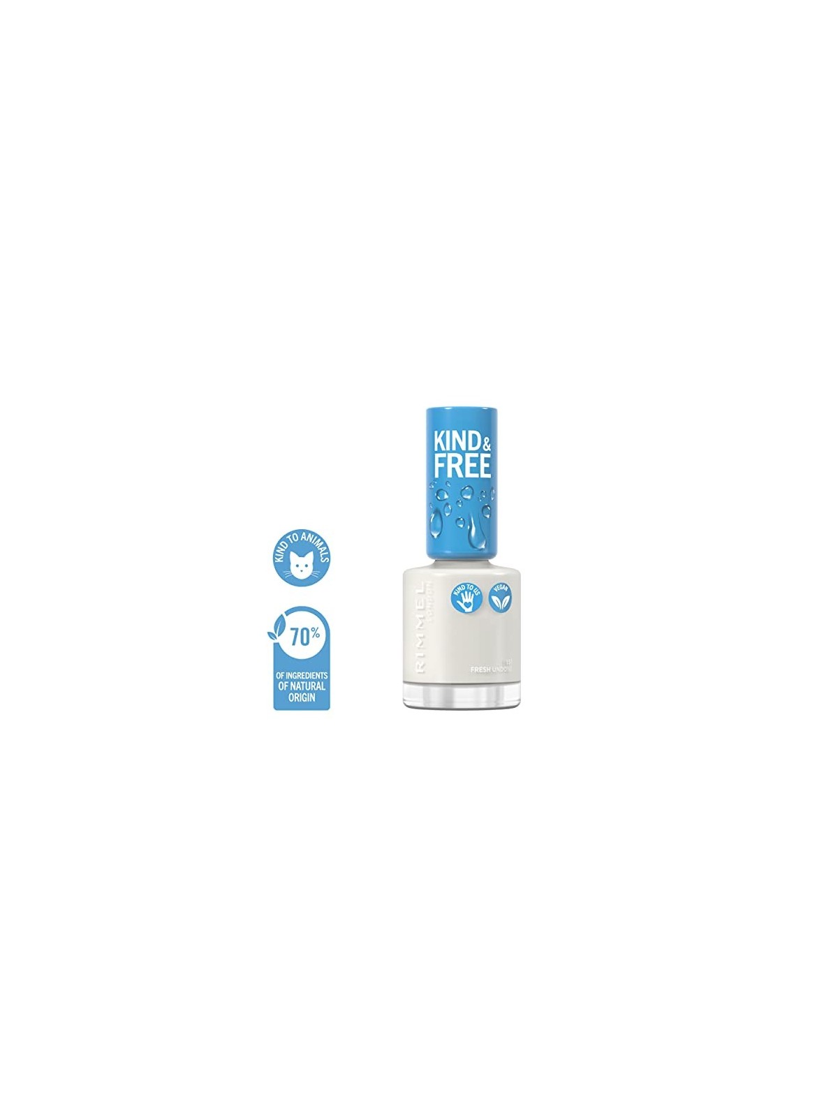 Rimmel Smalto gentile e gratuito 8 ml donna 151 Fresh Undone