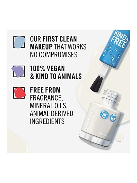 Rimmel Smalto gentile e gratuito 8 ml donna 151 Fresh Undone
