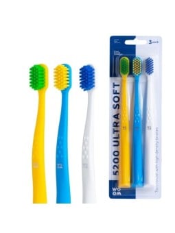 WOOM 5200 Spazzolino da denti ultra morbido 3 pz