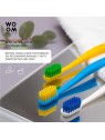 WOOM 5200 Spazzolino da denti ultra morbido 3 pz