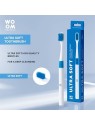 WOOM Ultra Soft Spazzolino per pulizia profonda Ultraclean Blu